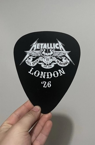 Metallica london jumbo guitar - metallica,
