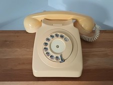 Cream Yellow Vintage Rotary