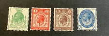 GB 1929 POSTAL UNION CONGRESS LONDON UM STAMP SET  GEORGE V SG 434-37