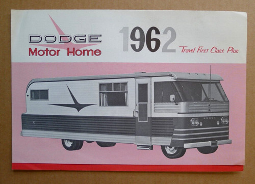 1962 original dodge motorhome - original,
