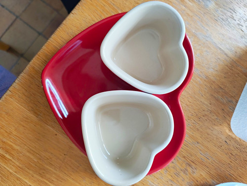 Creuset heart ceramic - le,