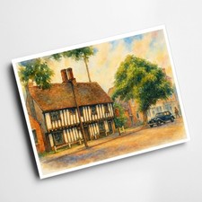 A6 PRINT - The Old House