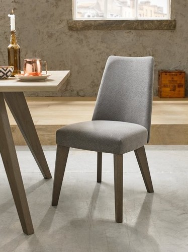 Garner aged oak upholstered - aged,