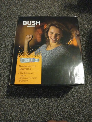 Bush bluetooth boombox with - bluetooth,