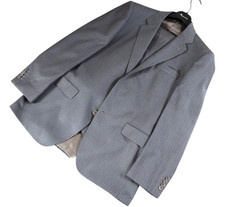 AQUASCUTUM Grey Pinstripe Suit