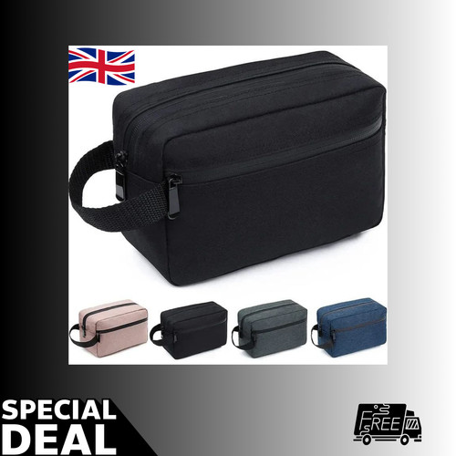 Mens travel wash bag - bag, hanging