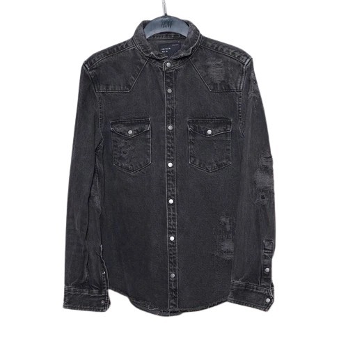 Zara shirt medium black - zara,