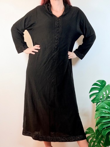 Vintage black hooded - vintage,