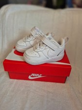 Baby Unisex White Nike Trainers Size 2.5