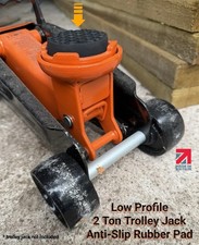 Halfords Low Profile 2 Ton Trolley Jack Anti-Slip Rubber Pad