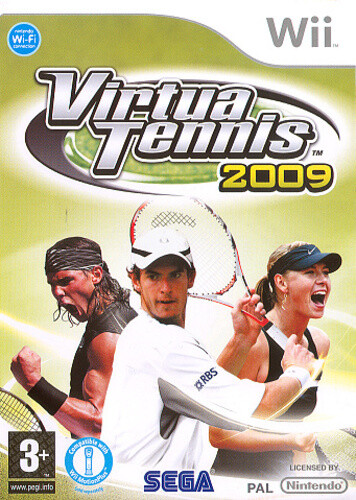 Virtua tennis 2009 - virtua, pegi
