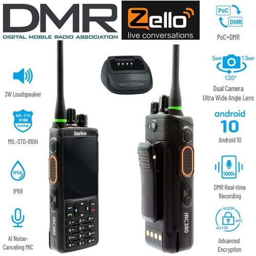 Inrico irc380 lte android - inrico, 4g