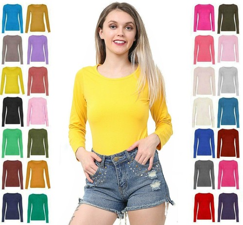 Womens long sleeve - womens, round