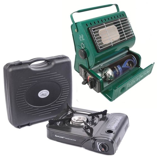 2pc camping set portable gas - camping,