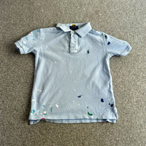 Polo ralph lauren blue paint - polo,