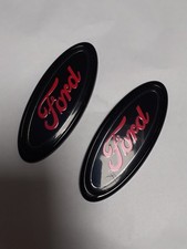 Ford Black & Red 114mm X 45mm