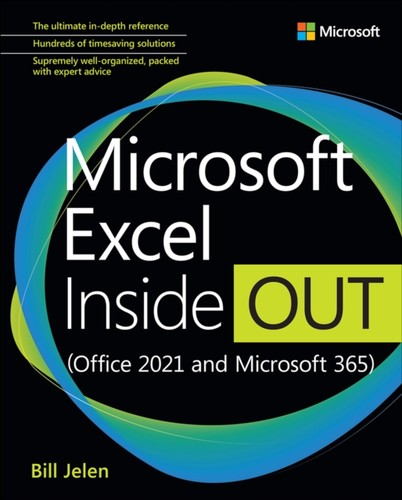 Microsoft excel inside out - excel,