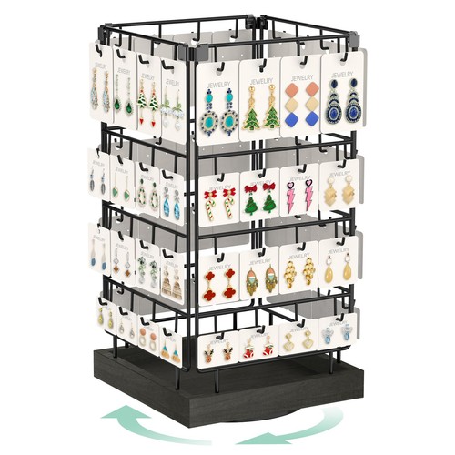 Rotating earring display stand - rotating,