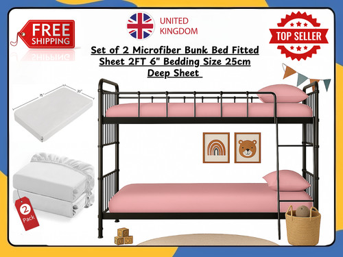 Set microfiber bunk bed - set, 2