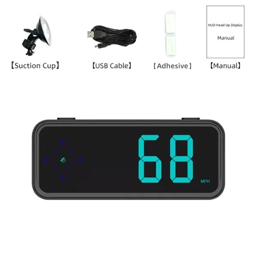 Mini led digital speedometer - mini,