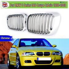 Pair Chrome Kidney Grill