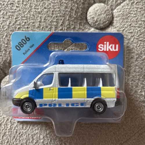 Siku 0806 police van - police,
