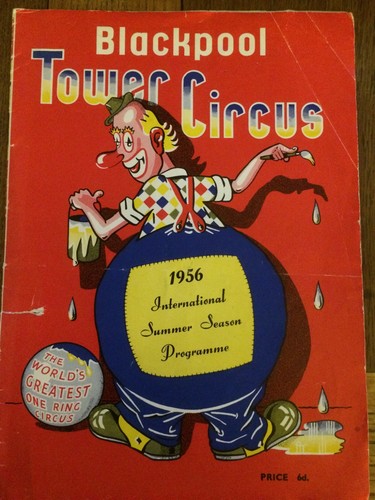 1956 programme blackpool tower - 1956,