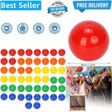 50pcs Hollow Raffle Balls