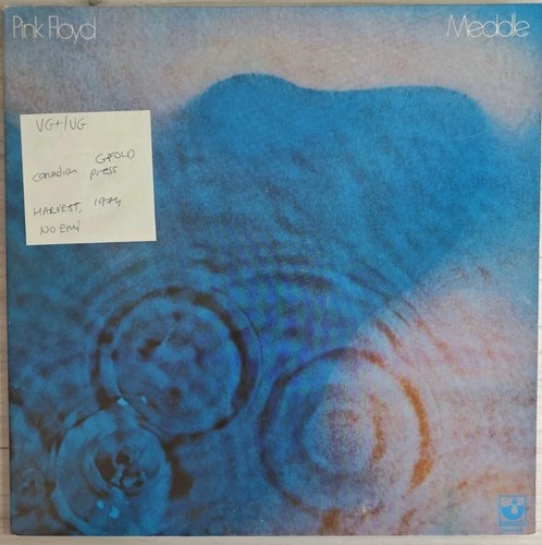 Pink floyd meddle vinyl record - floyd,