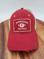 Budweiser Beer Football Hat