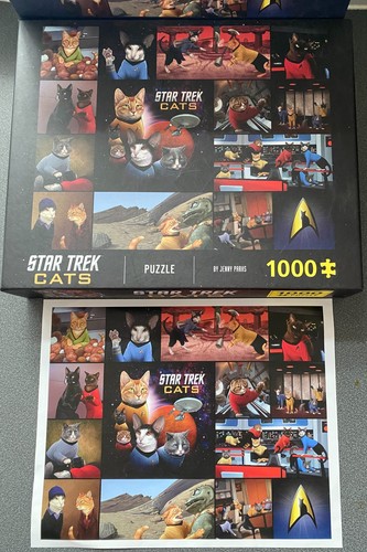 Star trek cats 1000 piece - star, 1000-piece