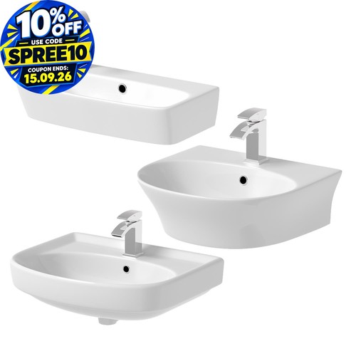 Bathroom cloakroom wall hung - cloakroom,