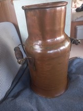 Vintage Copper Churn. Stick stand.
