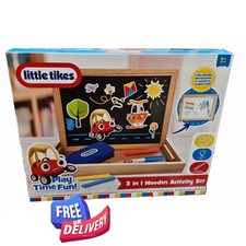 Little Tikes Play Time Fun 3 In One Activity Set Wooder Box  Great Creative Play