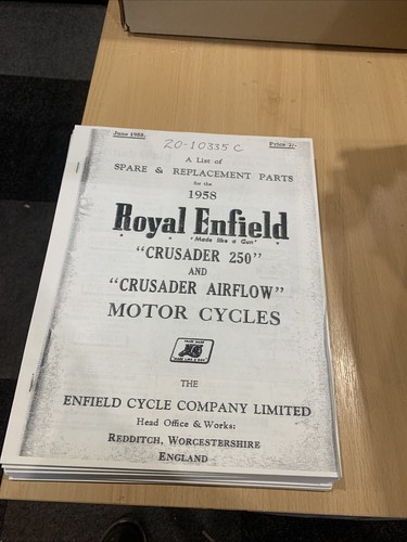 Royal enfield 1958 250 - enfield,