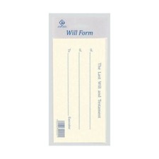 Last Will And Testament Form