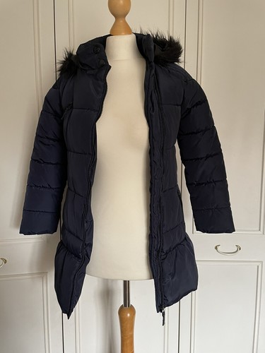 Navy blue coat - blue, 9-10