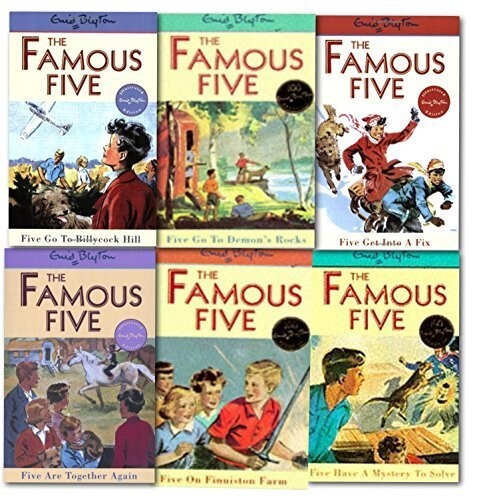 New set famous five - new,