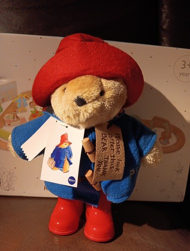 Paddington bear soft - bear, wirh