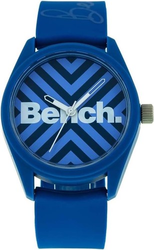 Bench blue mens watch silicone - bench,