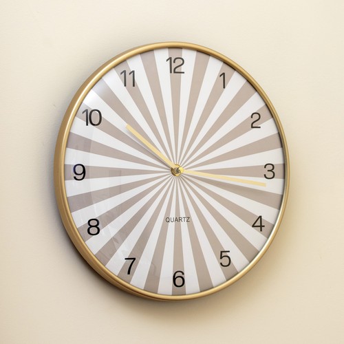 Sunburst stripe round wall - sunburst,