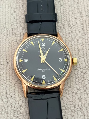 Omega seamaster manual wind - seamaster,