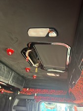 Truck Cab Black Stretch Suede Material for Wall & Roof Panels  & Spray Adhesive