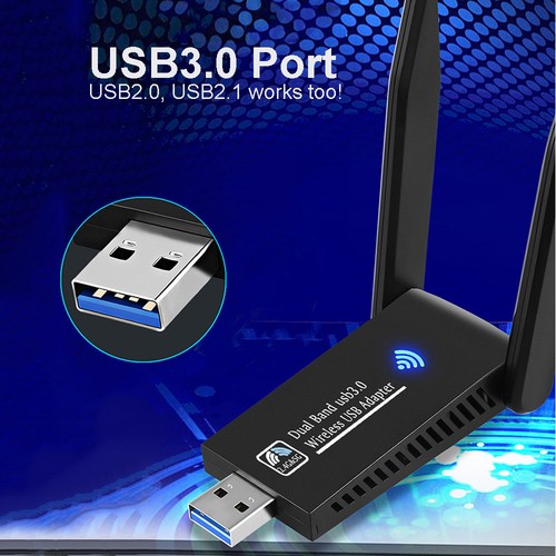 Usb wifi adapter 1300mbps - wifi,