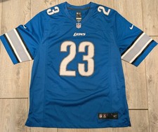 Authentic Detroit Lions Nike Limited Home NFL Jersey XL Taylor Blue 