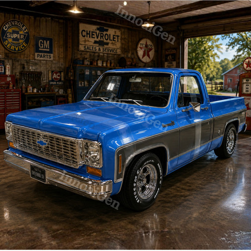 Maisto 1974 chevrolet c10 - 1974,