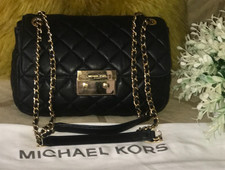 Excellent Genuine*Michael Kors Sloan Quilted *MD Leather Shoulder Bag,RRP £225