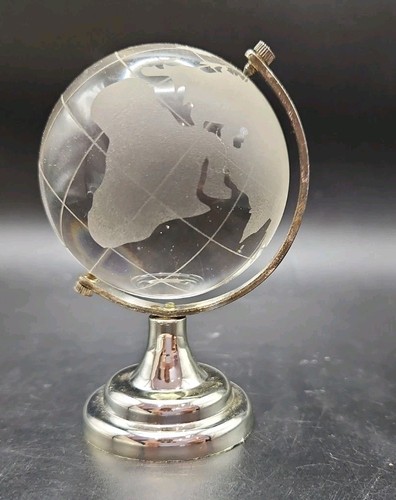 Frosted glass globe - glass,