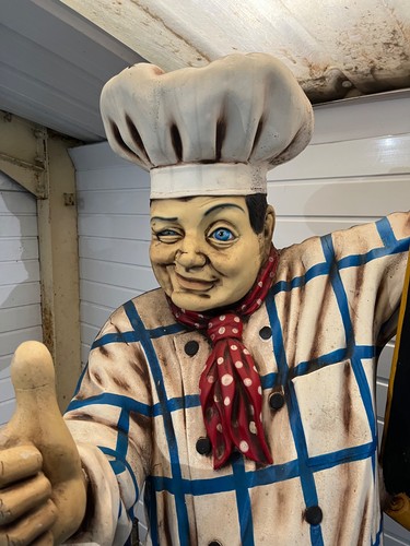 6ft chef restaurant display - 6ft,
