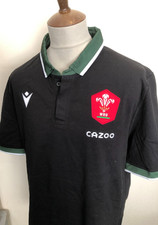 WALES MACRON RUGBY UNION POLO